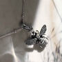 Sterling Silver Oxidised Honey Bee Necklace, thumbnail 2 of 6
