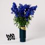 Ultra Marine Blue Delphinium Fresh Flower Bouquet, thumbnail 1 of 2