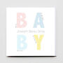 Personalised New Baby Greeting Card, thumbnail 3 of 3