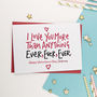 Love You More Than Anything Valentines Card, thumbnail 1 of 2