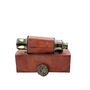 17 Inch Bronze Telescope With Leather Case, thumbnail 5 of 7