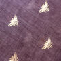 “Bee Happy” Gold Foil Scarf, thumbnail 4 of 8