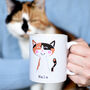 Cat Mug Personalised, thumbnail 1 of 6