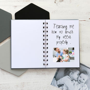 Personalised Making Memories Book For Dad, 5 of 8