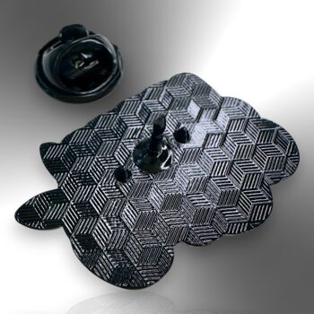 Happy Easter Bunny Ears Enamel Pin, 6 of 8