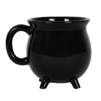 Black Cauldron Halloween Mug, 2 of 3