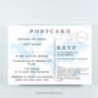 Travel Inspired Wedding Invitation 'Claire', thumbnail 3 of 9