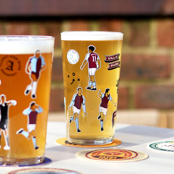 Aston Villa Football Beer Mats X9, 8 of 8