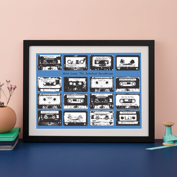 Personalised Playlist Cassette Print, 4 of 12
