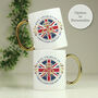 Personalised Union Jack Coronation Mug, thumbnail 1 of 4