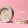 Colourful Terrazzo Circular Trinket Tray Dish Desk Tidy, thumbnail 8 of 9