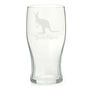 Personalised Kangaroo Engraved Glass, thumbnail 4 of 6