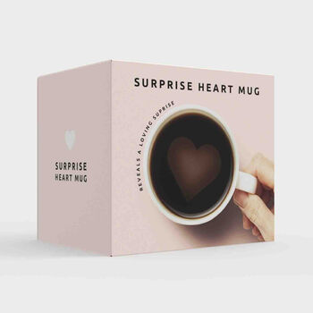Suprise Heart Ceramic Mug, 4 of 4