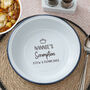 Personalised Favourite Food Enamel Bowl, thumbnail 1 of 5