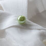 Light Green Faux Pearl Modesty Pin, thumbnail 1 of 12
