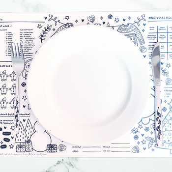 Six Christmas Activity Placemats, Not Just For Kids, 2 of 10