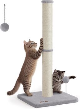 Cat Scratching Post Sisal Scratcher Tower, 7 of 7