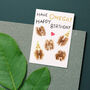 'Have Omega Happy Birthday' Greetings Card, thumbnail 1 of 2