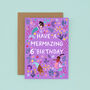 Any Age Mermaid Birthday Card, Girls Birthday Card, thumbnail 7 of 9