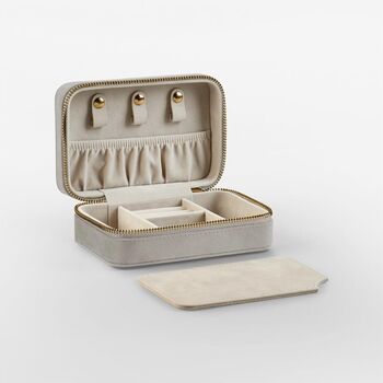 Velvet Jewellery Box – Personalised Travel Gift, 6 of 10