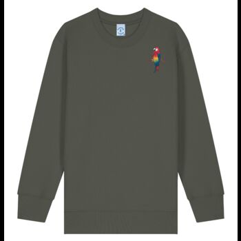 Childrens Organic Cotton Parrot Sweatshirt, 7 of 12