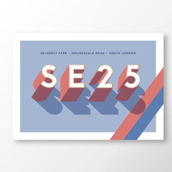 Crystal Palace 'Se25' Poster, 2 of 7