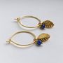 Lapis Lazuli And Leaf Jewellery Set, thumbnail 2 of 7