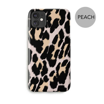 Minimal Leopard Phone Case, More Colours, 3 of 4