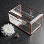Personalised Rose Glass Jewellery Box, thumbnail 8 of 11