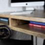 Louise Scaffolding And Pipe Desk With Storage Aperture, thumbnail 3 of 3