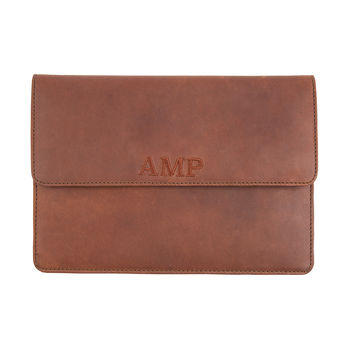 Personalised Leather Travel Wallet In Vintage Brown, 2 of 7