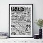 Bristol Landmarks Print, thumbnail 1 of 10