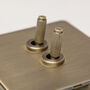 Antique Brass Switches And Sockets, thumbnail 3 of 11