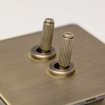 Antique Brass Switches And Sockets, 3 of 11