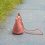 Hand Weaving Crossbody Leather Bag Pink, thumbnail 2 of 3