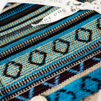 Aztec Woven Fabric Bandana For Dogs, 6 of 9