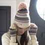 Personalised Glitter Hat And Gloves Gift Set, thumbnail 3 of 3