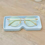 Rectangular Blue Glasses Case And Sunglasses Holder, thumbnail 4 of 10