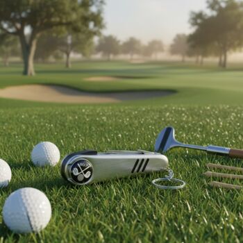 Personalised Golfers Multi Function Pocket Tool, 5 of 10