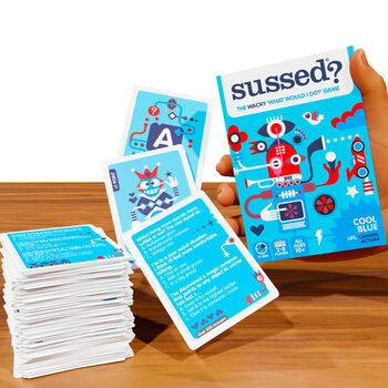 Sussed Cool Blue: The 'What Would I Do?' Card Game, 2 of 5