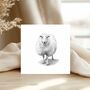 Tucana The Woolly Sheep Countryside Greeting Card, thumbnail 1 of 6