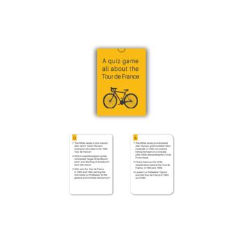 A Quiz Game About The Tour De France, 3 of 6