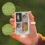 Father's Day Photo Collage Metal Wallet Keepsake, thumbnail 4 of 4