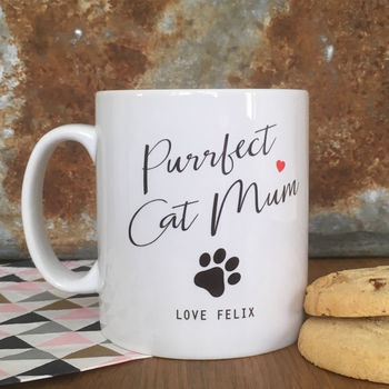 Personalised Cat Mum Mug, 2 of 3