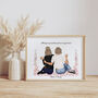 Personalised Unframed Floral Mum Print For Mother's Day, thumbnail 1 of 9