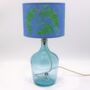 Recycled Glass Bottle Lamp | 36cm | Seven Colours, thumbnail 2 of 12