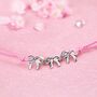 Secret Santa Pink Bracelet For Her, thumbnail 2 of 5