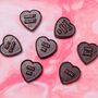 Dark Chocolate Love Hearts, thumbnail 1 of 6