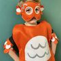 Felt Goldfish Costume For Kids And Adults, thumbnail 4 of 11