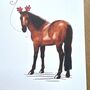 Horse Christmas Card, thumbnail 5 of 6